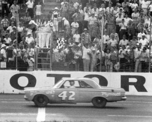 Marvin Panch, winner at Charlotte Motor Speedway in 1966  (photo - NASCAR via RacingOne/Getty Images)