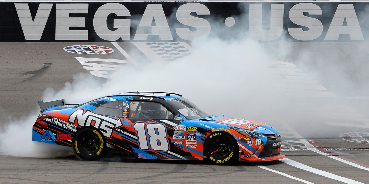 Kyle Busch Dominates Vegas for First Home-Track Win ...