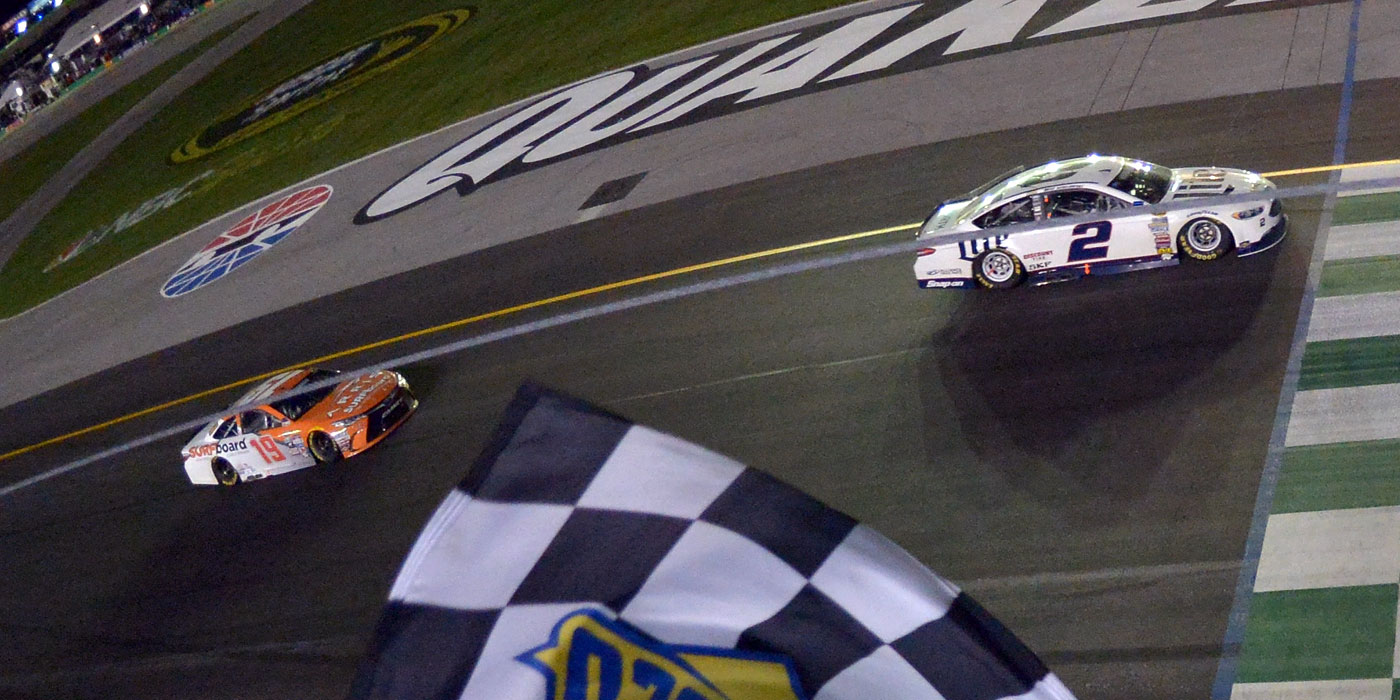 Keselowski Saves (Just) Enough Fuel To Win At Kentucky Speedwy ...